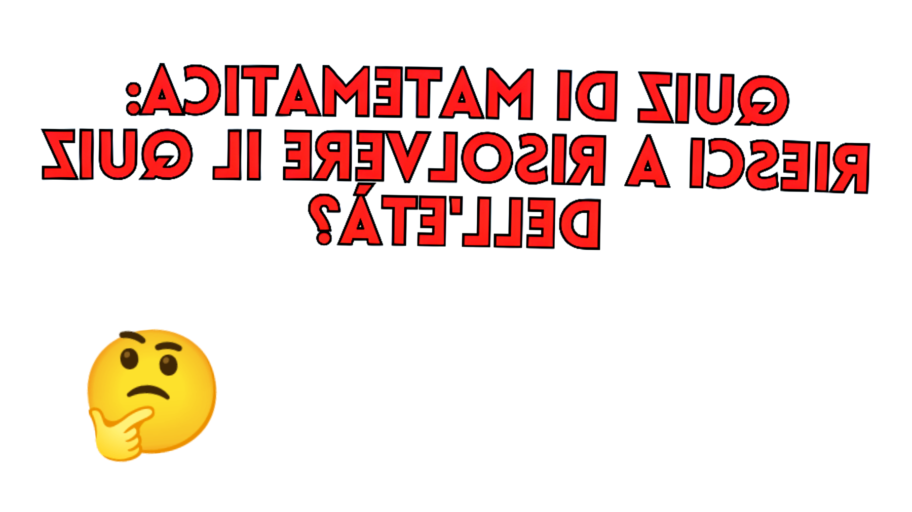 Il quiz di matematica che metterà alla prova la tua età: sei pronto per la sfida?