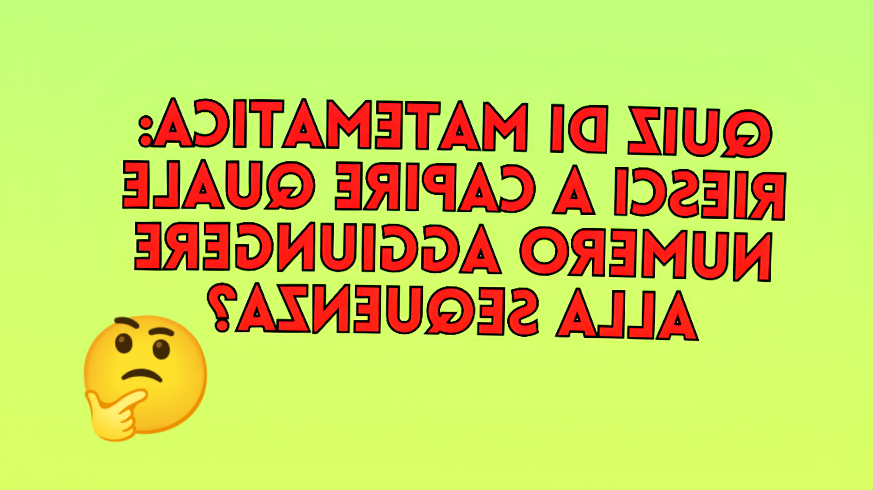 Sai davvero cos'è il prossimo numero in questa sequenza matematica? Scoprilo!