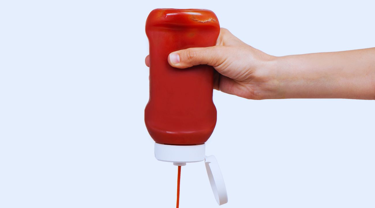 Il Ketchup contiene grosse quantità di zucchero